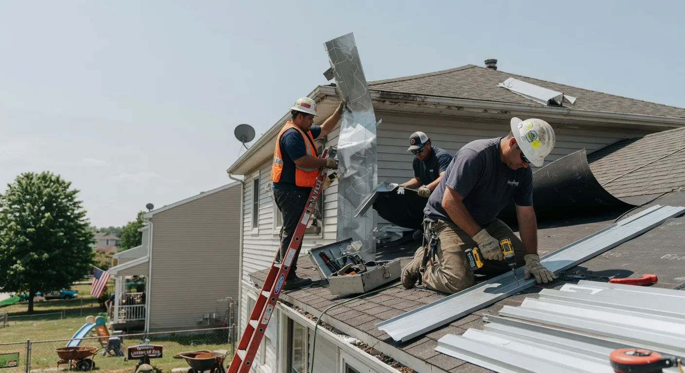 Storm Damage Metal Roof Repair in Packwood, WA
